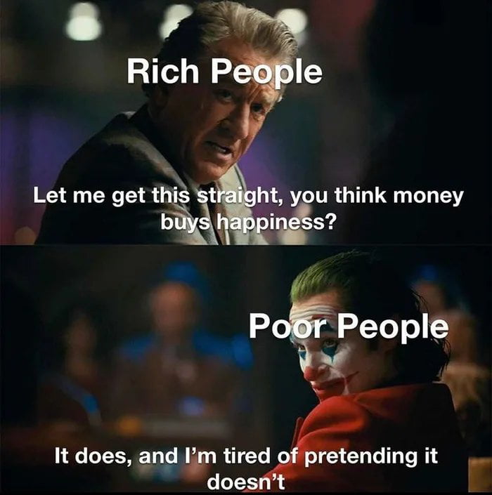 We only desires for things that we do not have