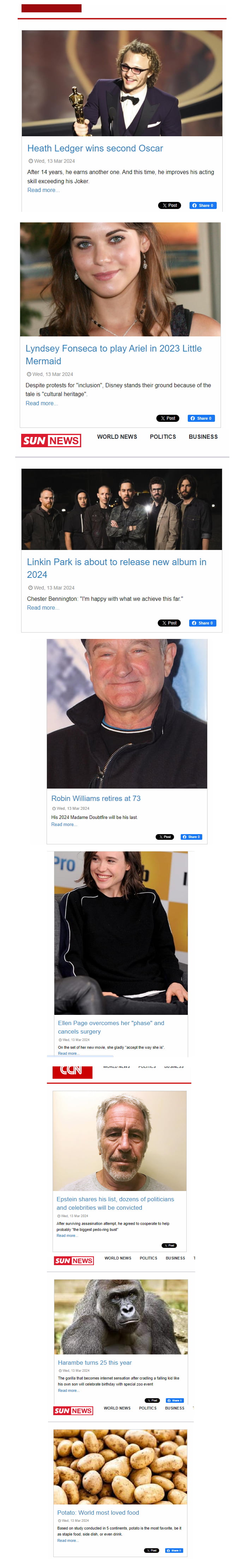 In a better, parallel universe...