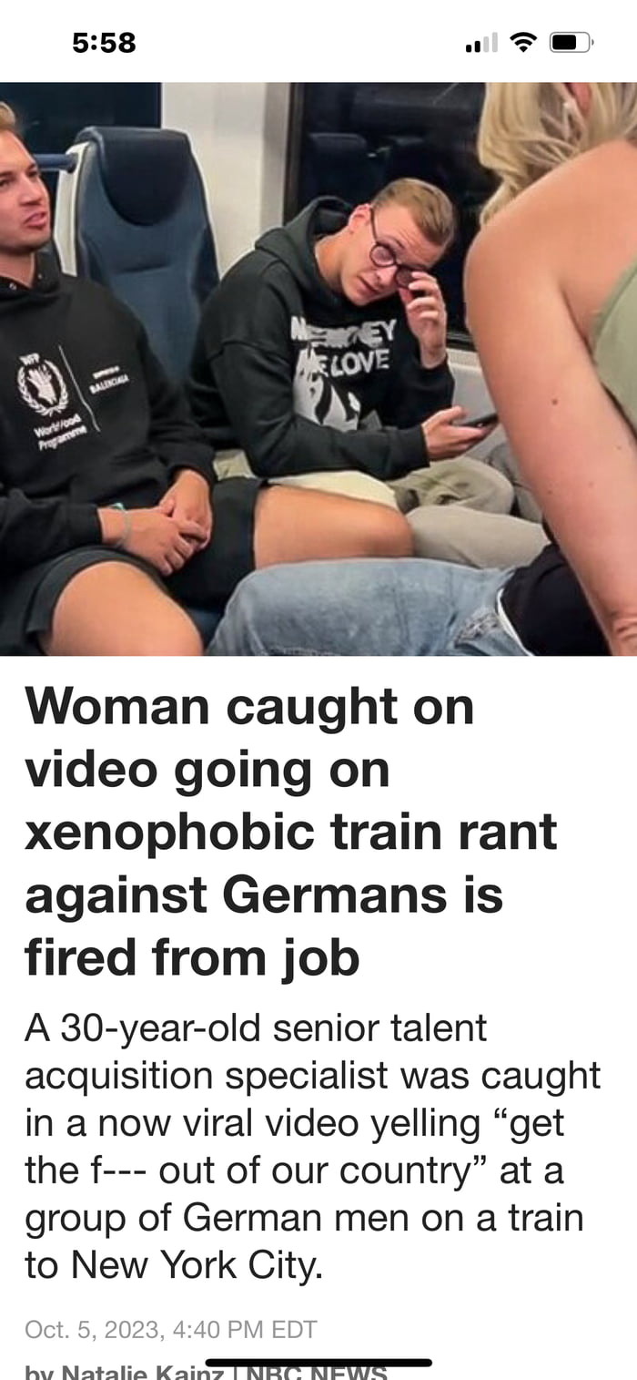 She got fired