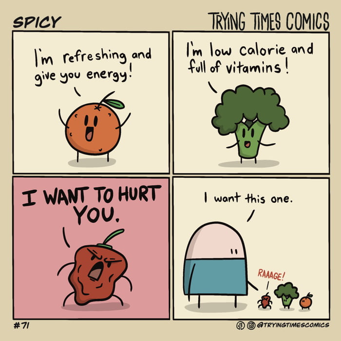 Angry pepper