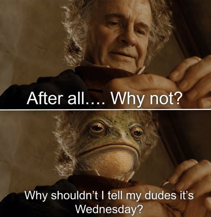 Well… here we are.”