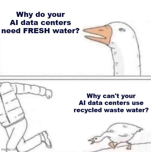 Dirty water is for you poors