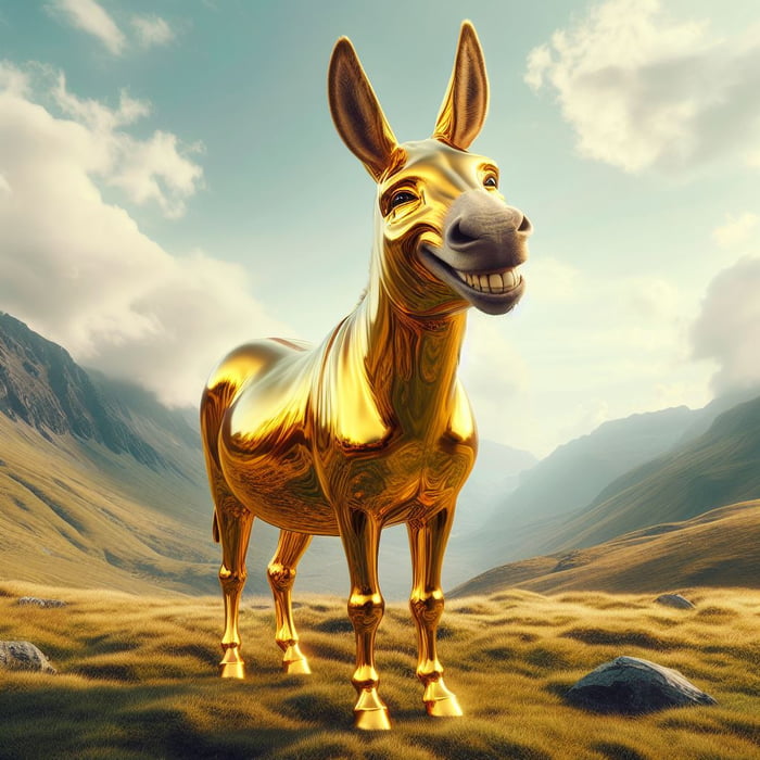 This is Golden ass of luck, do not ignore it