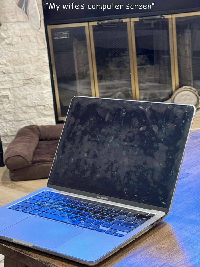 My wife is a cleaning devil but,...