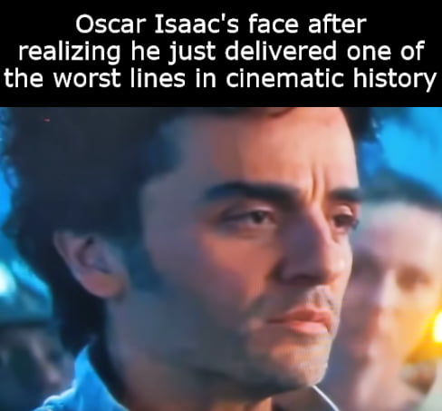 The pain, the anger, the hatred... You can read it on his face.