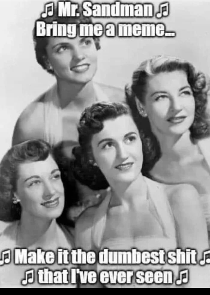 Time to come back with old meme