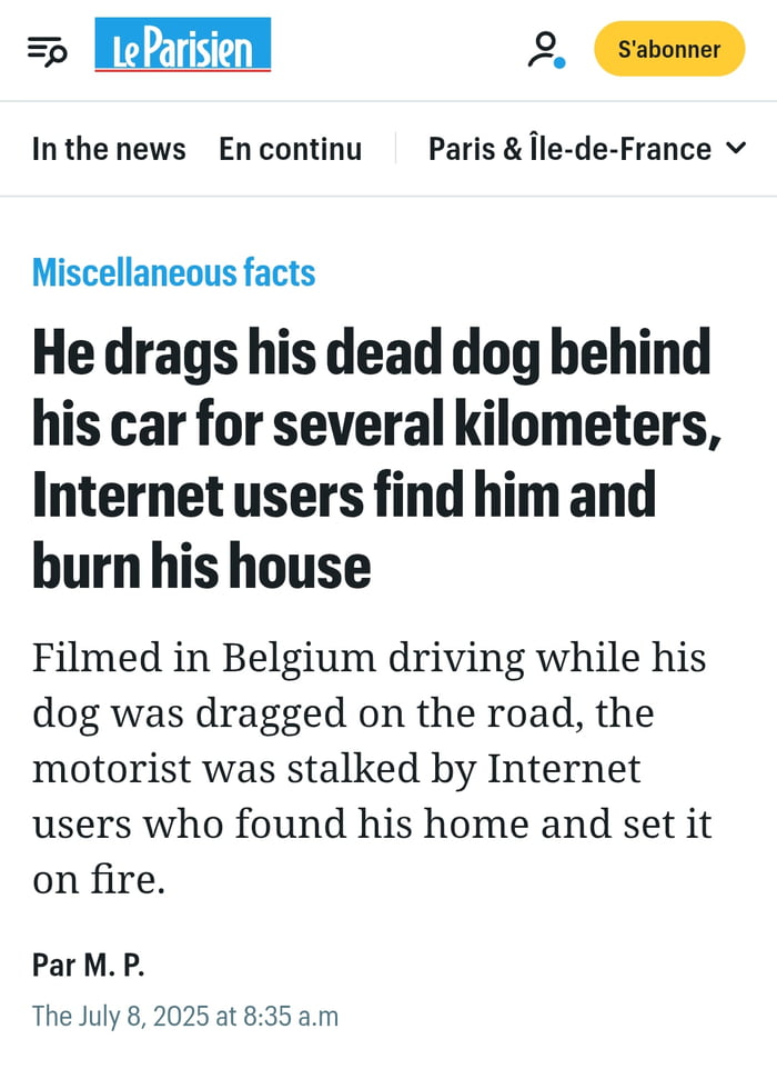 Don't do the dog.