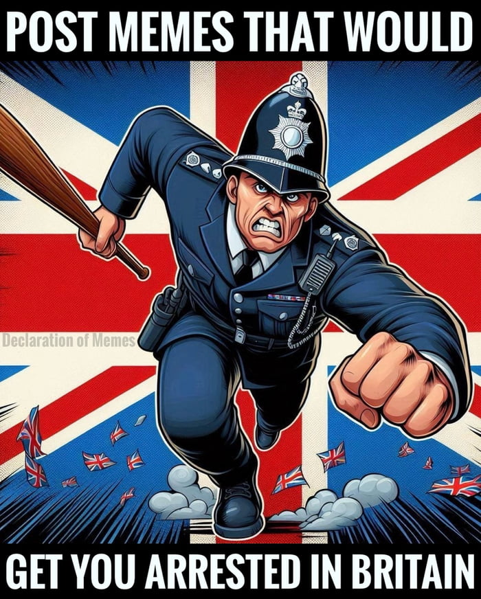 Make a British Bobbie cry!