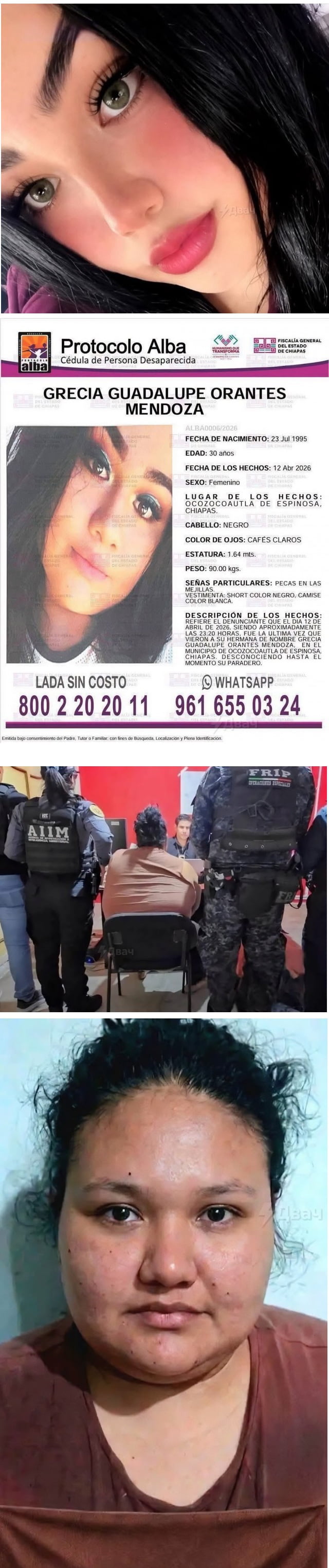 The police was looking for her based on her instagram...but she used some moderate filters