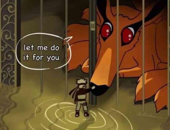 This is the entire plot of Naruto