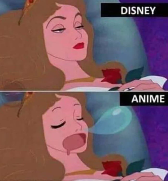 Disney vs Anime