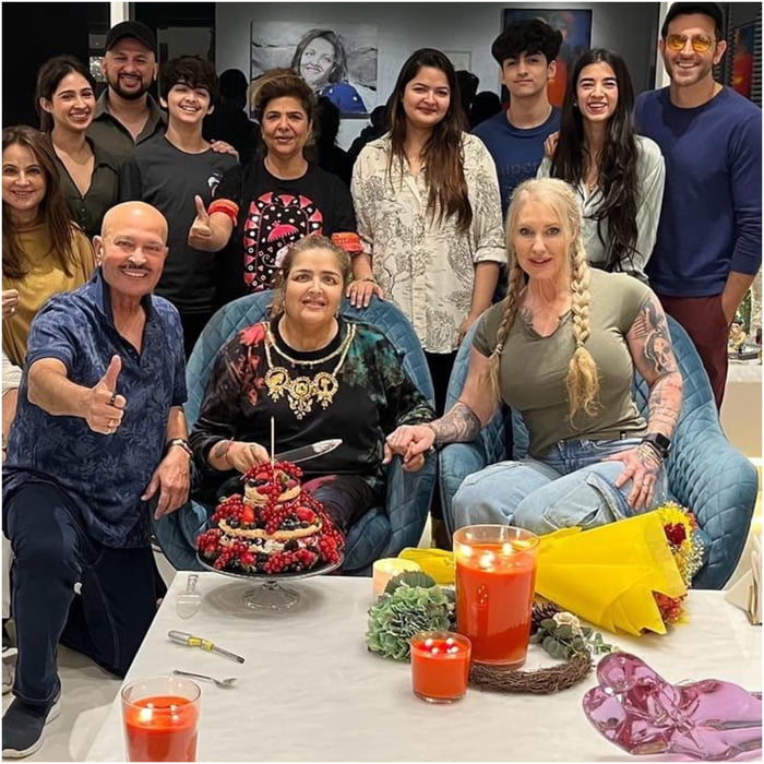I've always been a big fan of actor Hrithik Roshan - that's him on the right ... upper right