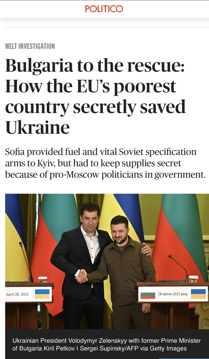 Bulgaria did it right