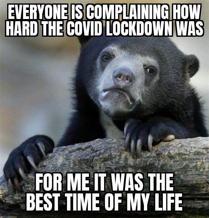 I was lucky I guess