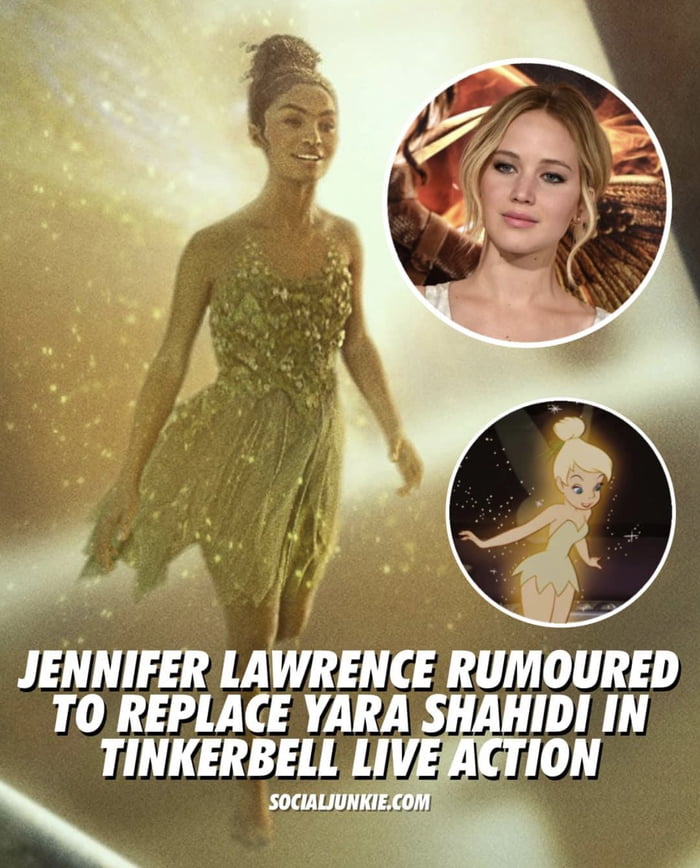 Does this mean SHE'LL be the first woman to play Tinker Bell now?