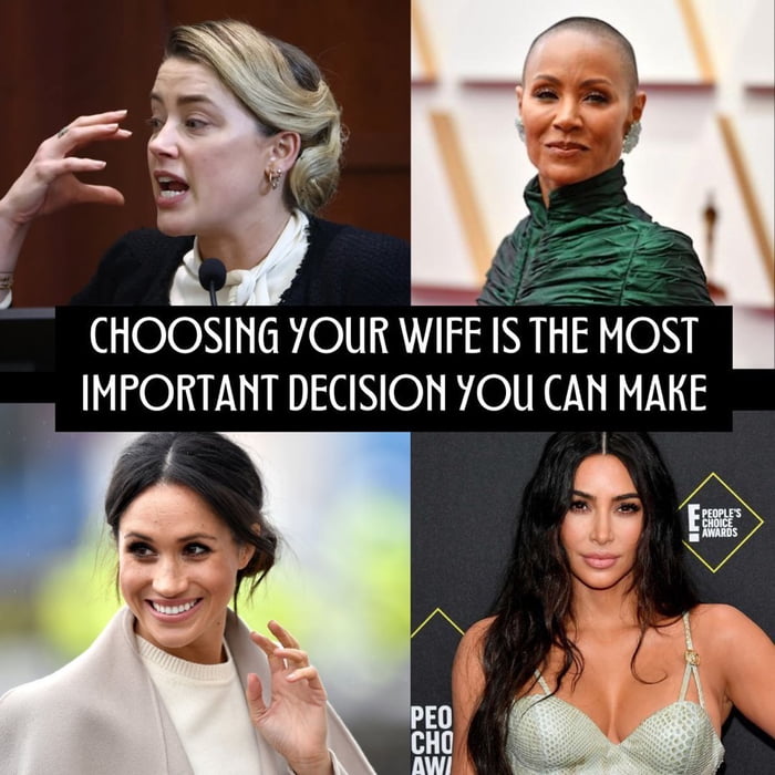 Choose wisely, or else regret it later.