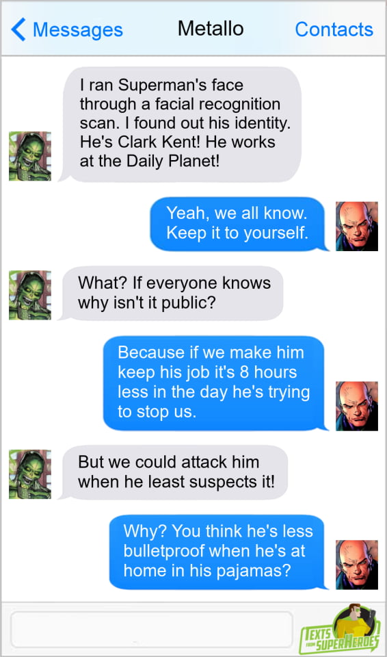 To be fair, superman is superboring.