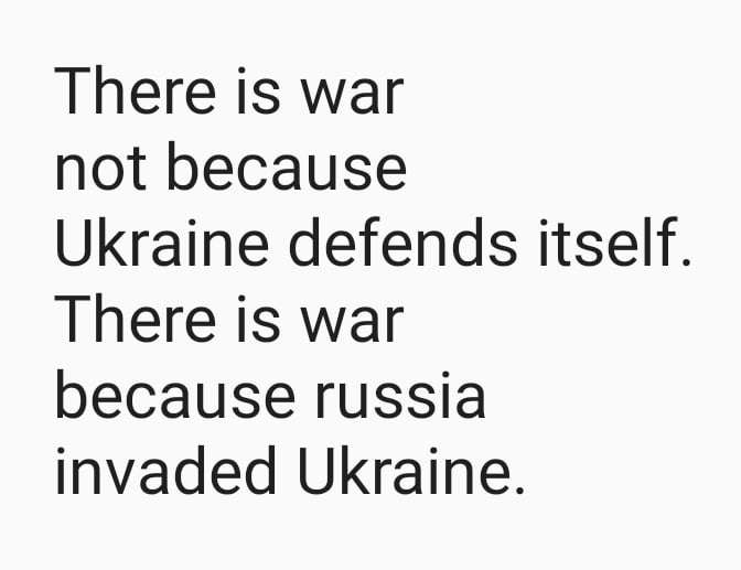 Simple fact.