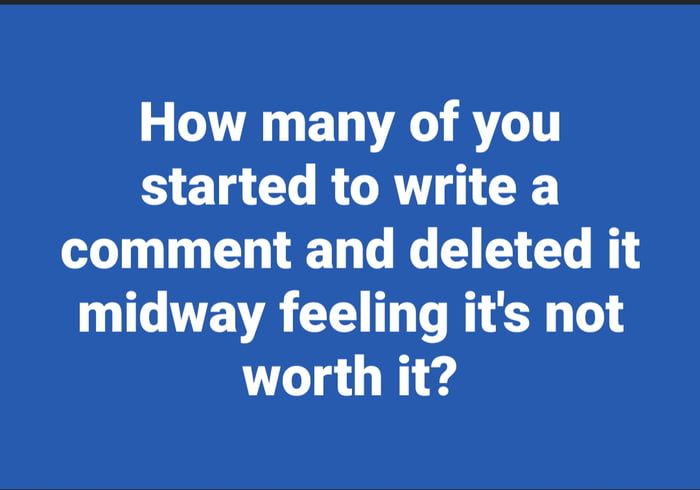 Probably not worth it to write a title