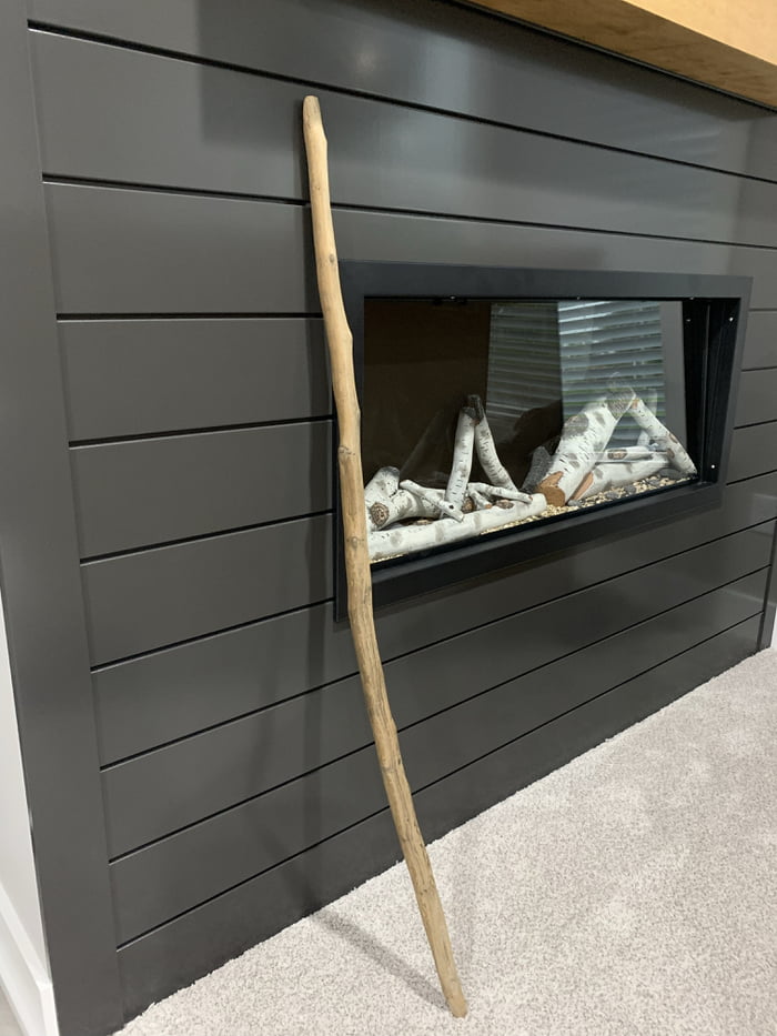 Washed upon the shore many years ago on Lake Michigan, it’s my honor to present to you: my stick.