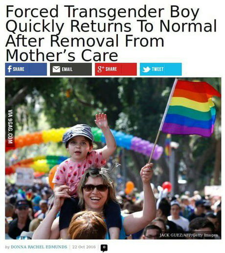 Mothers are the root cause of Transgenderism