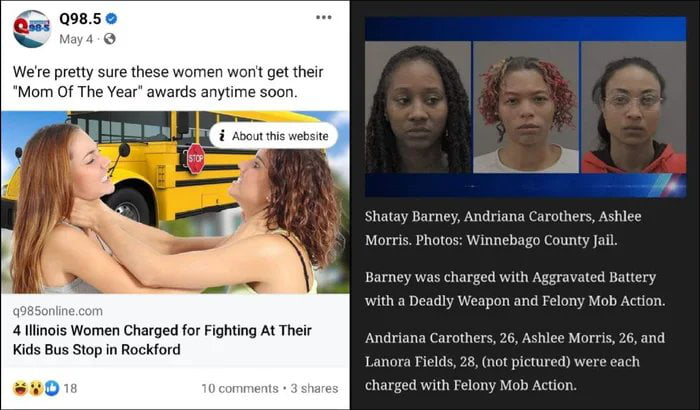 The media vs reality