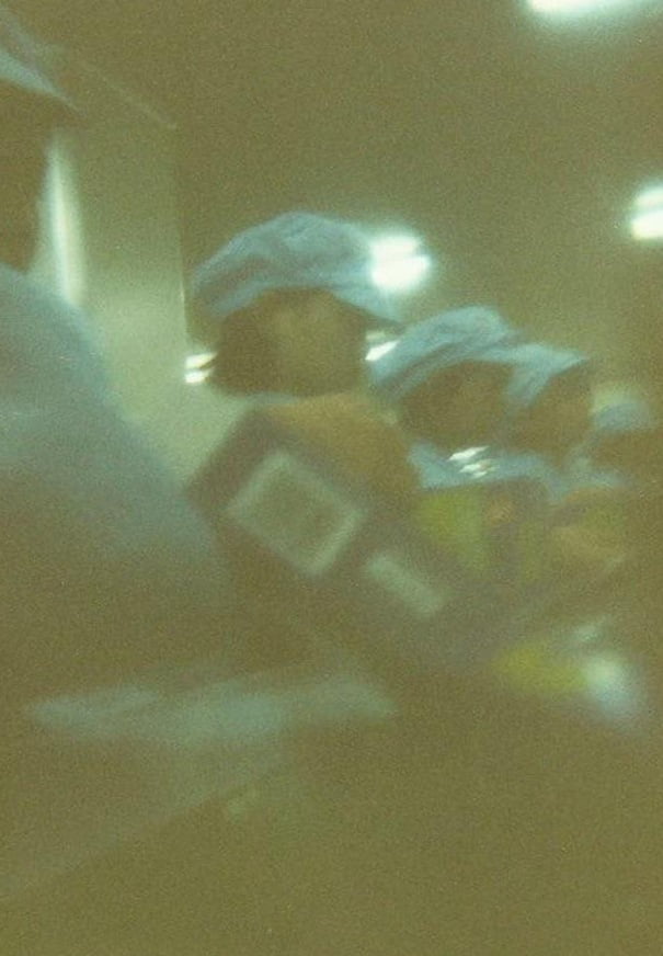 Disposable camera came with a picture already on it
