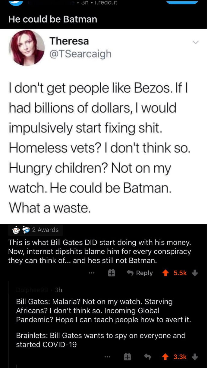 It will all become a huge conspiracy