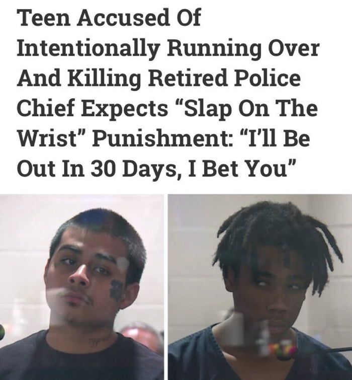 Ahh yes the justice system