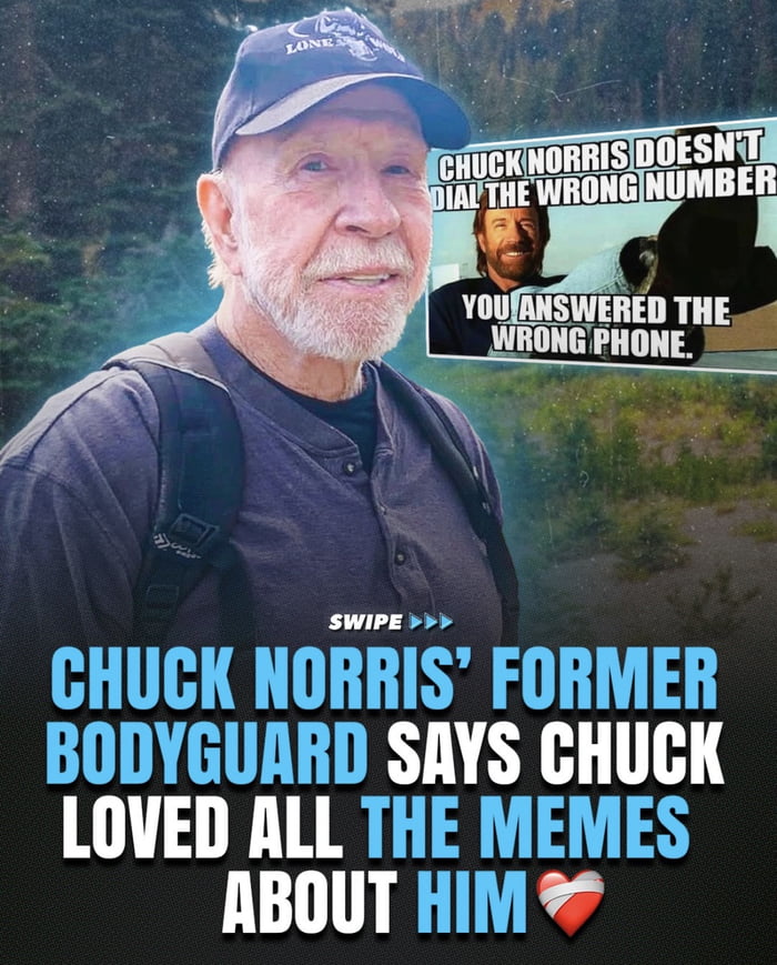 He WAS his own bodyguard!