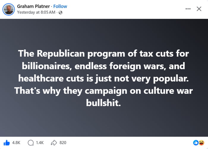 When culture war is just a distraction tactic