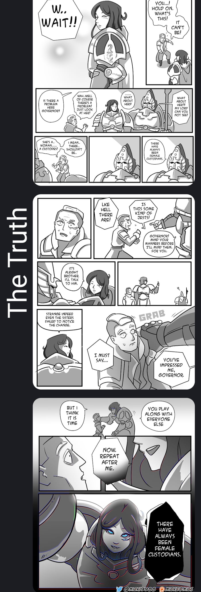 Play along, the gods are watching.