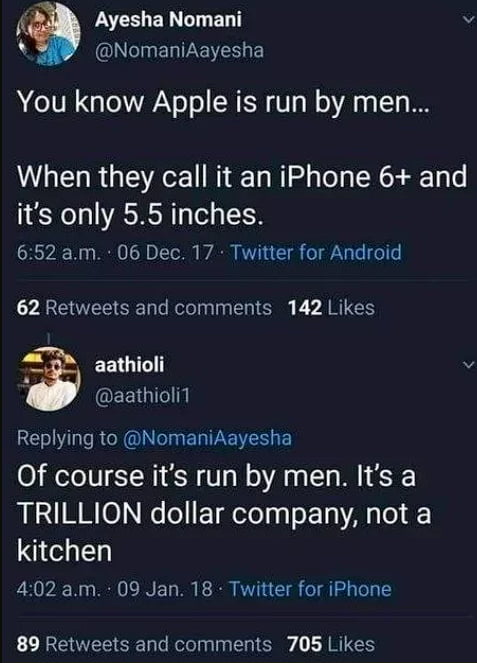 Apple vs Kitchen