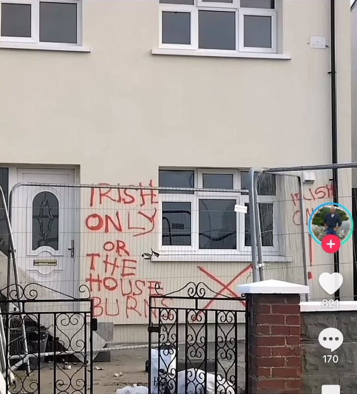 The Irish speak in fire