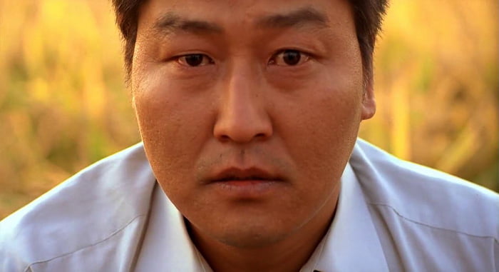 In the final scene of Bong Joon-Ho’s 2003 film Memories of Murder based on the Hwaesong Serial Killer. The detective stares into the camera as if he’s looking at the killer. The real life killer Lee Choon-Jae watched the film with his family before h