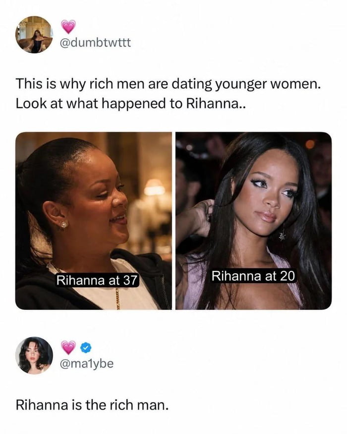 Imagine thinking you have a point until reality hits
