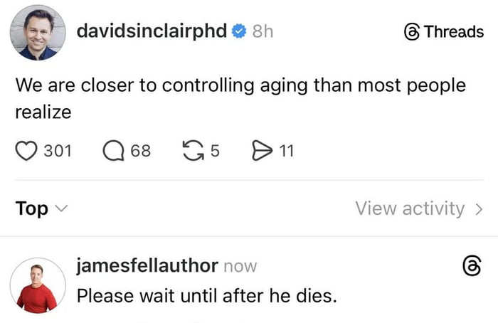 Aging Breakthrough? Wait a Moment, Please.