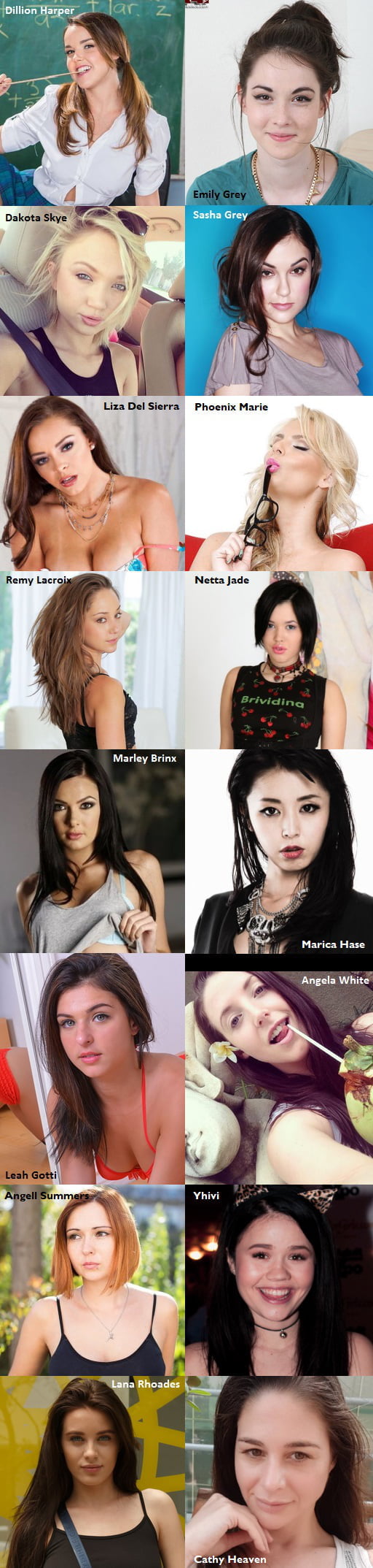 Subjects for research. Feel free to add more in the comments