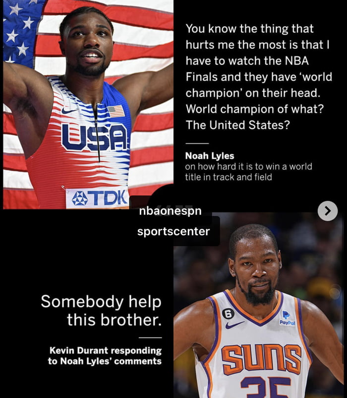 Finally, an american athlete has the balls to say it and all the all other douchebags jumped him online