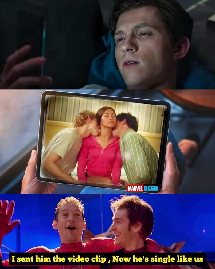 Spiderman threeway home