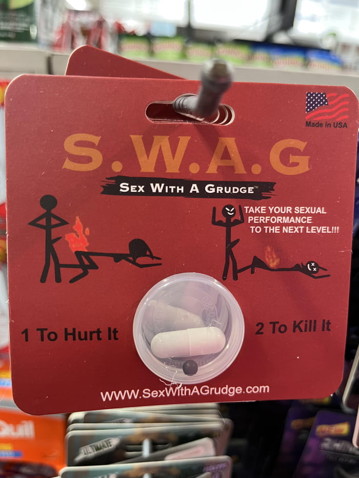 Seen on the shelf at a local convenience store. WTF