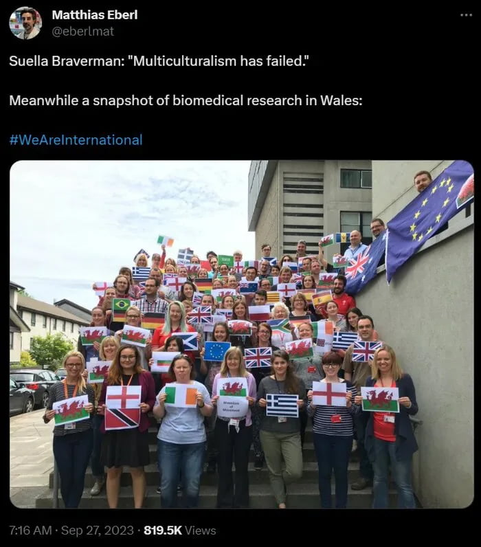 Thanks Matthias for proving the multicultural not multiracial, but where is black people tho...