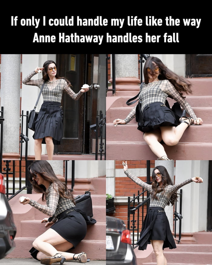 Well, she Hathaway with it...
