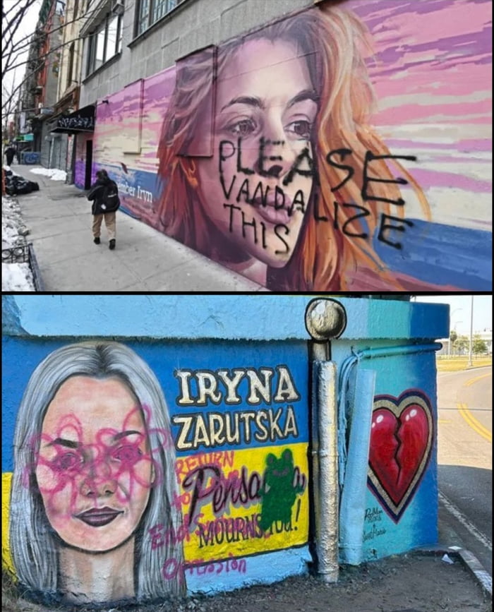 Memorials of Iryna Zarutska keep getting vandalised
