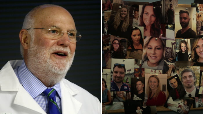 This is Dr. Donald Cline - A fertility doctor who illegally fathered 94 children - He discarded donated sperm & replaced it with his own - He served a one-year suspended sentence for his atrocities