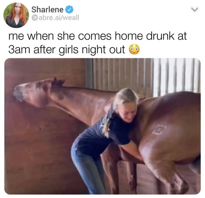 After girls night