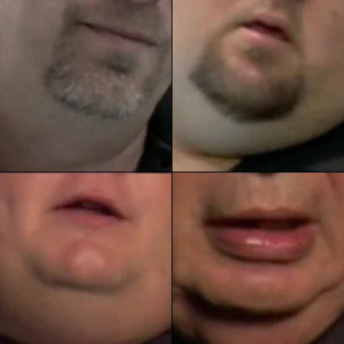 "you can't tell a TV show just by people's chins" The Chins: