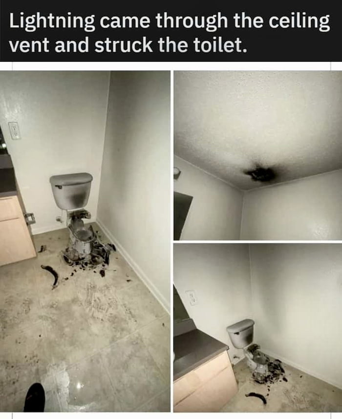 Just going to the toilet