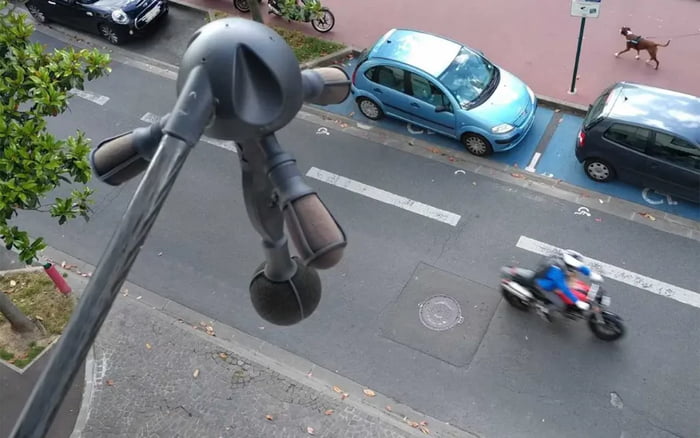 After the Netherlands invented the speed camera, the whole world uses those b*tches. We now have something new again, the sound speed camera. above 80 decibels you can soon be fined about 400 euros. Soon also in your city, you're welcome ; )