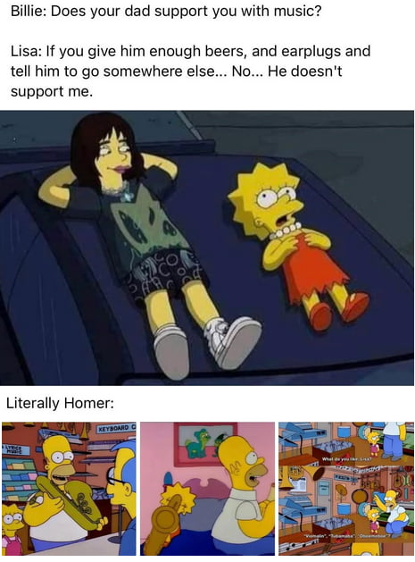 Lisa isn't thankful
